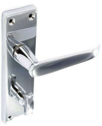 IDHVSTBC - Door Handles Victorian Straight Bathroom Chromed