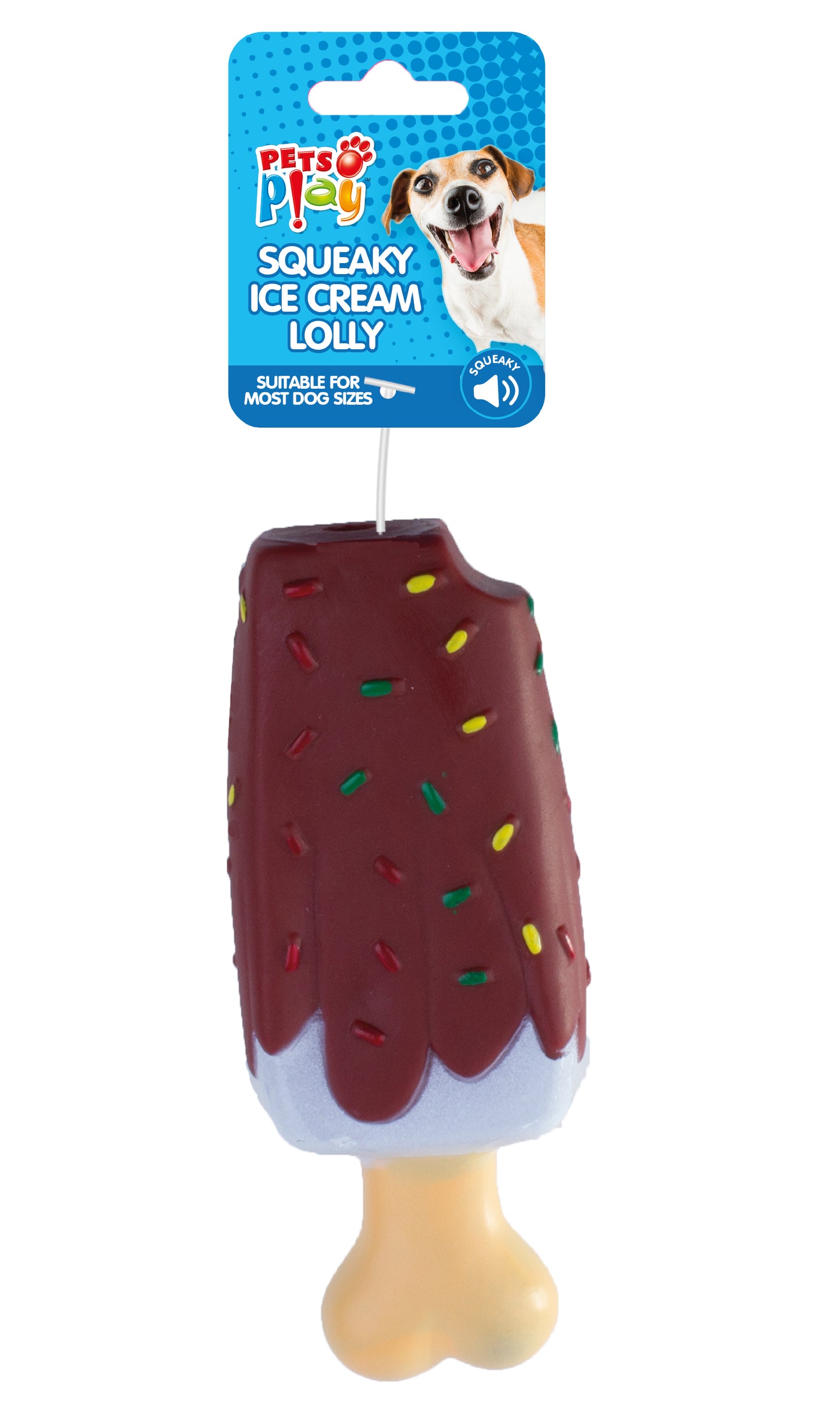 Pets Play Squeaky Ice Cream Lollies