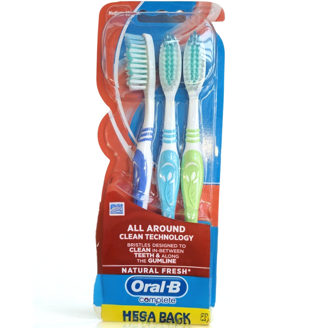 Brosse à dents Oral-B 123 – Lot de 3