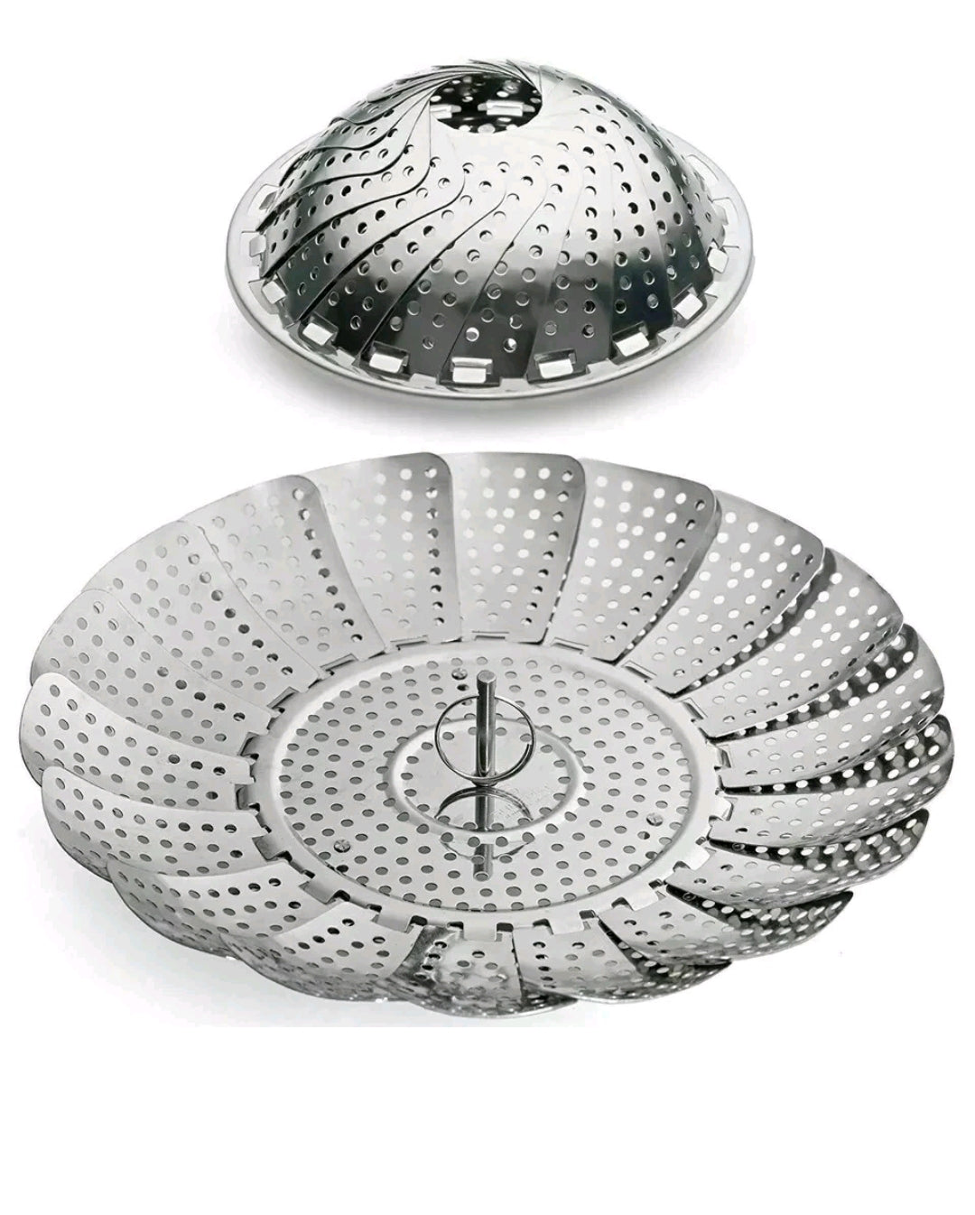Panier vapeur pliable en acier inoxydable 9'' PRIMA