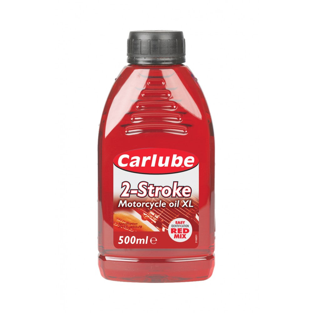 Huile moteur minérale 2 temps pour moto Carlube XST501 500 ml