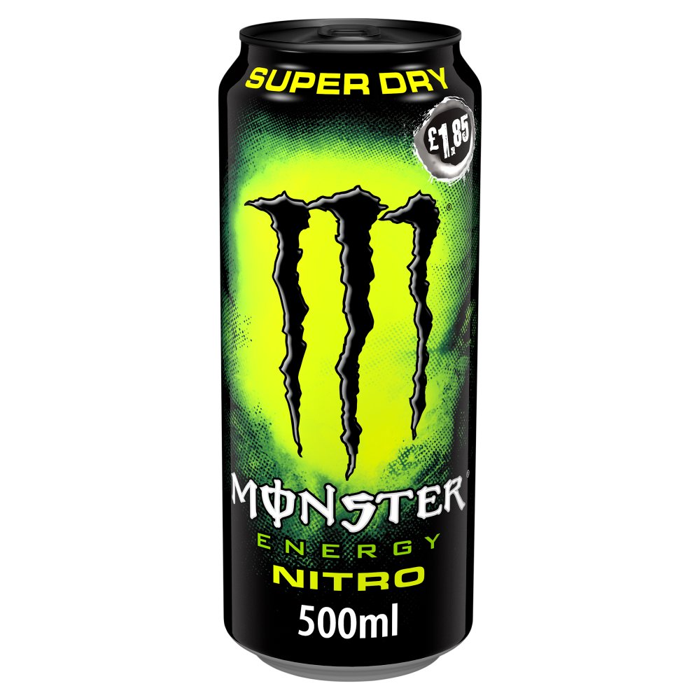 Monster Energy Drink Nitro Super Dry 500ml PM £1.85 Can