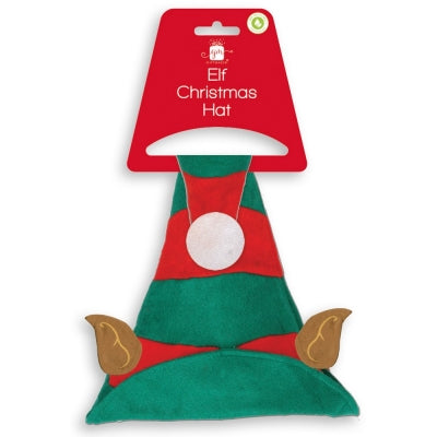 ELF CHRISTMAS HAT WITH EARS 32 x 36cm