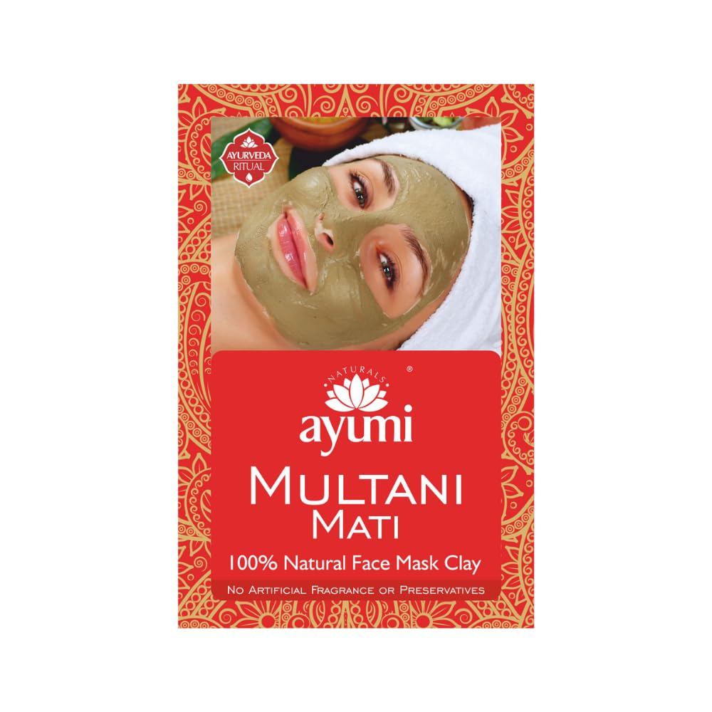 Ayumi Multani Mati Natural Face Mask clay