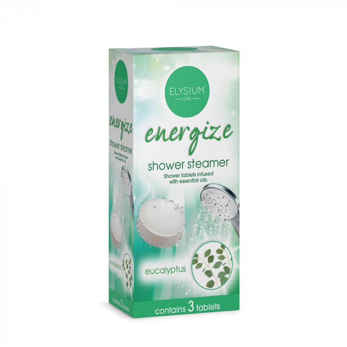 Elysium Spa Diffuseurs de douche aux huiles essentielles - Eucalyptus/Énergisant - Lot de 3