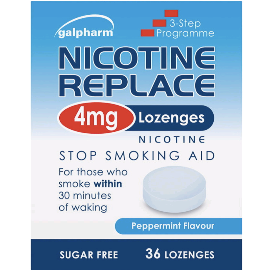 Galpharm Nicotine Replacement Lozeneges 4mg Mint 36's