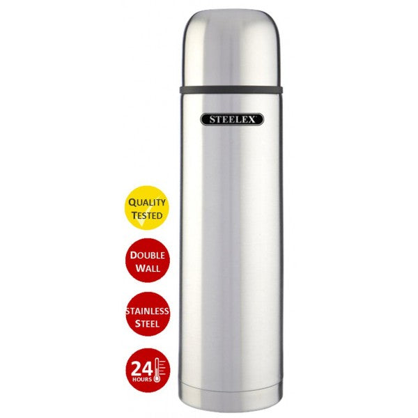 Steelex 0.5Lt St/Steel Bullet Flask