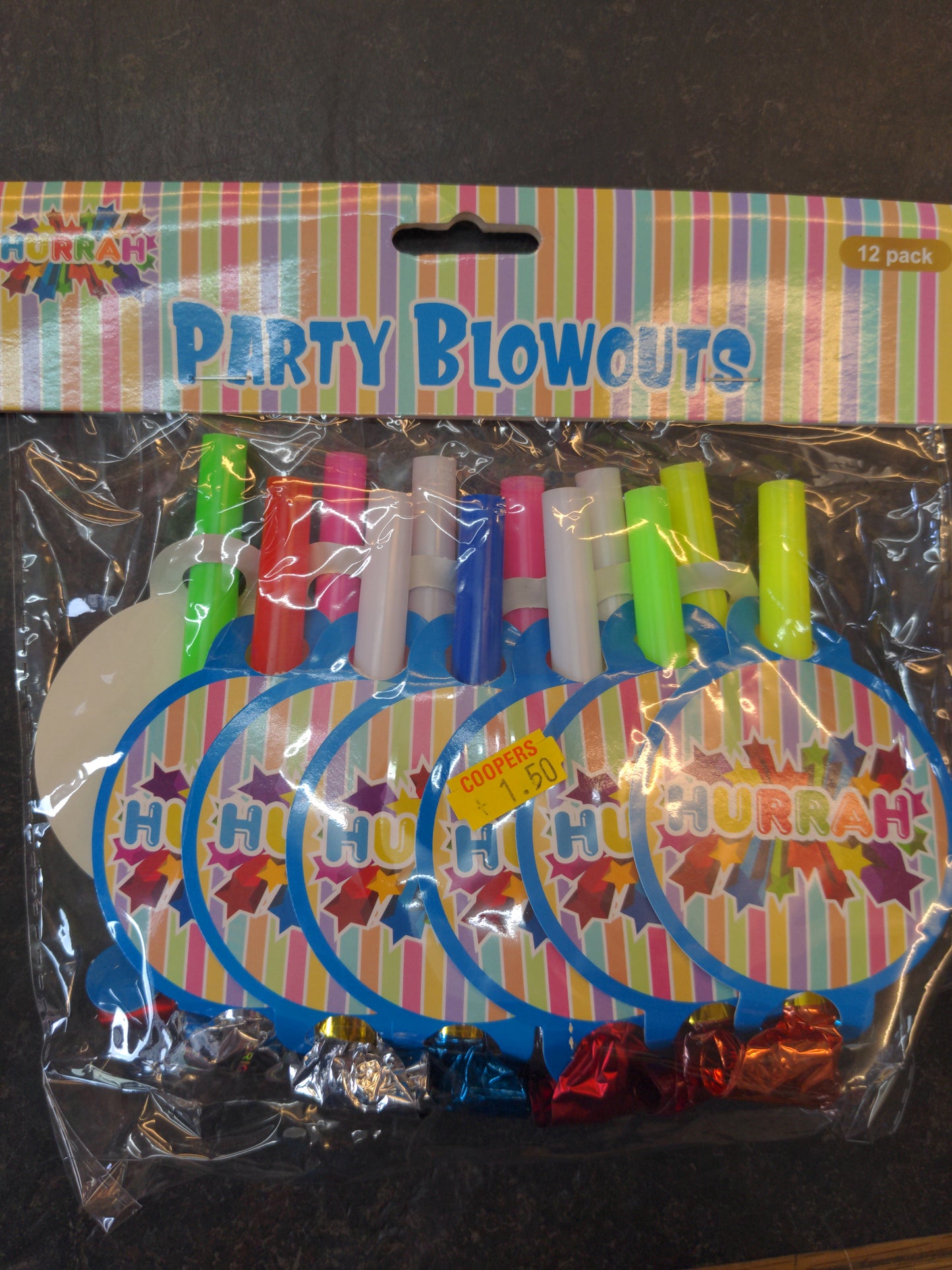 Sifflets de fête - Paquet de 12
