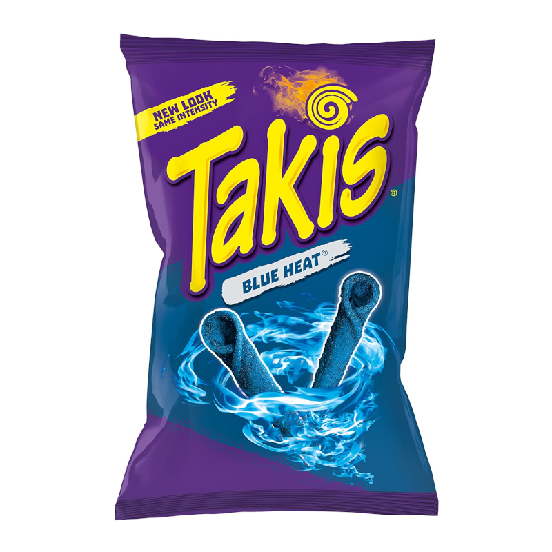 Takis Blue Heat Rolled Tortilla Corn Chips (56g)