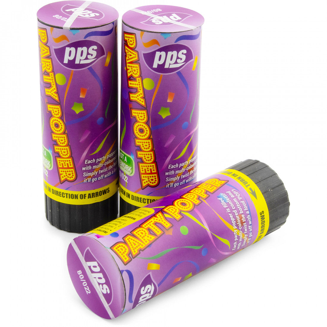 Party Popper 11.5cm 3pcs