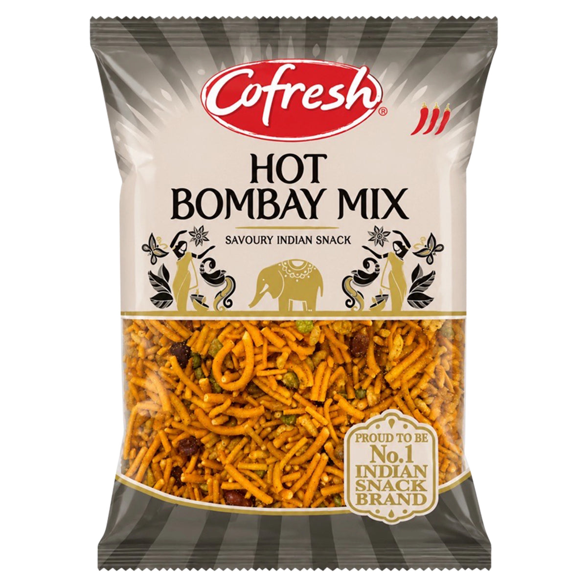 Cofresh Hot Bombay Mix Savoury Indian Snack 325g