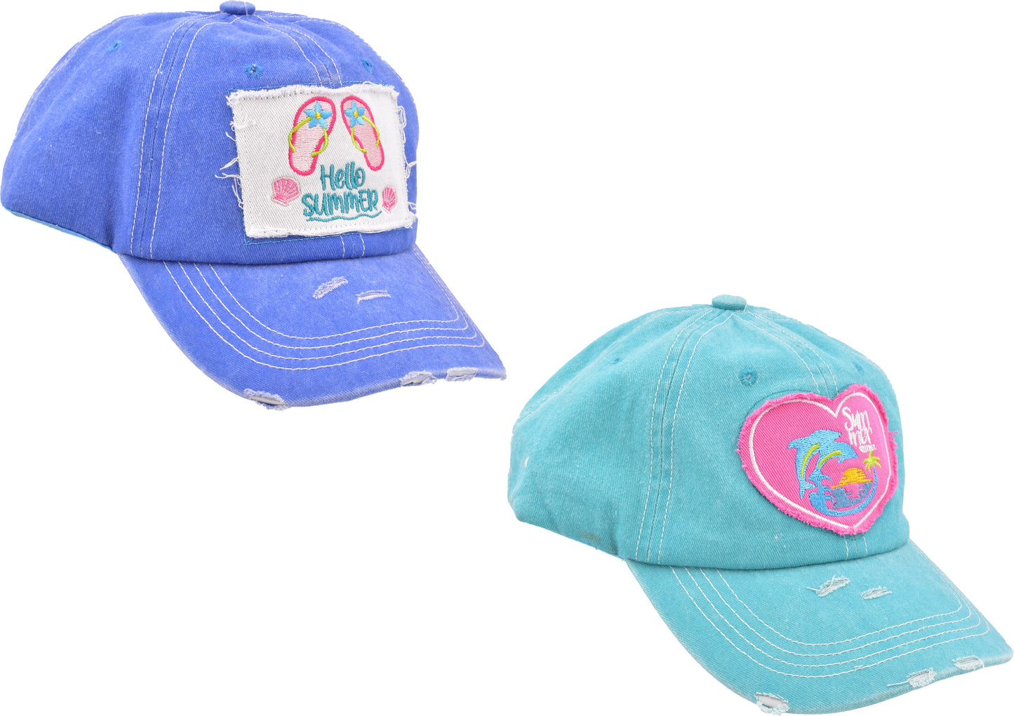 Childs Baseball Cap Brushed Cotton Summer