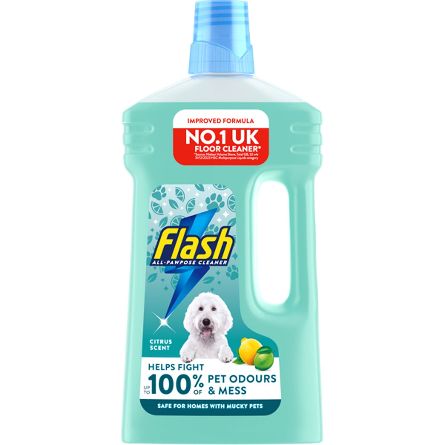 Flash Pet Multipurpose Cleaner Liquid Citrus 1 L