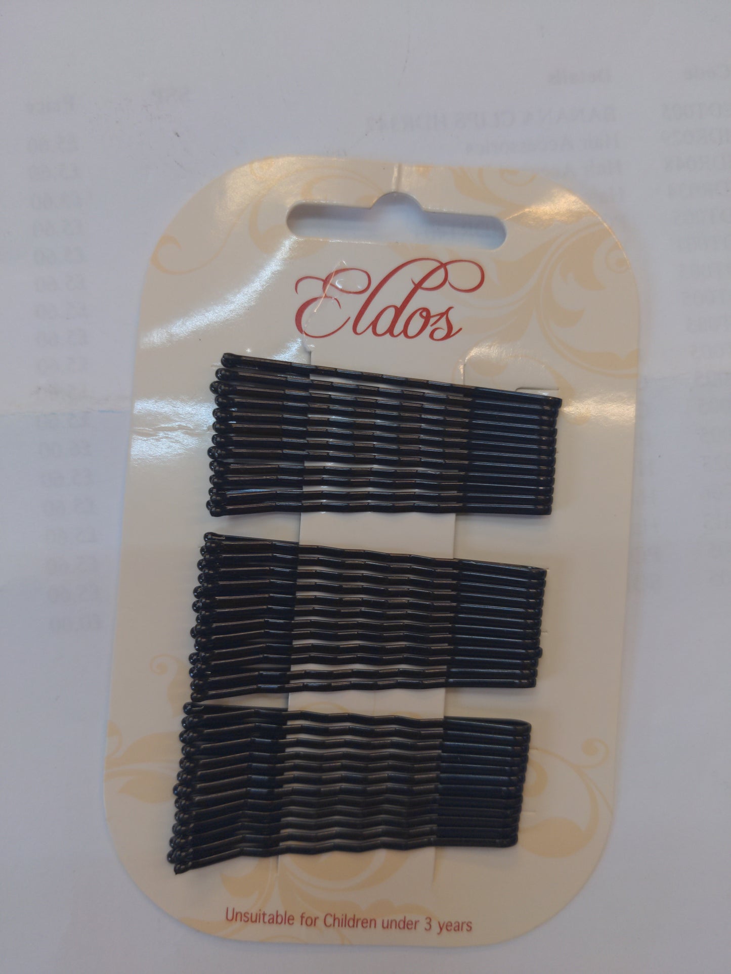 Pinces à cheveux noires