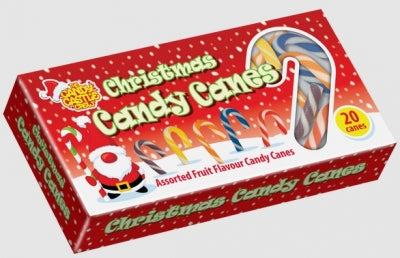 Mini Candy Canes 20pk Boxed 50g