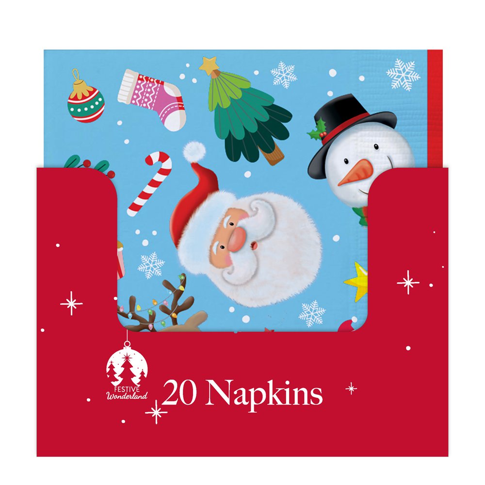 PARTY Christmas 20 Paper Napkins Kids