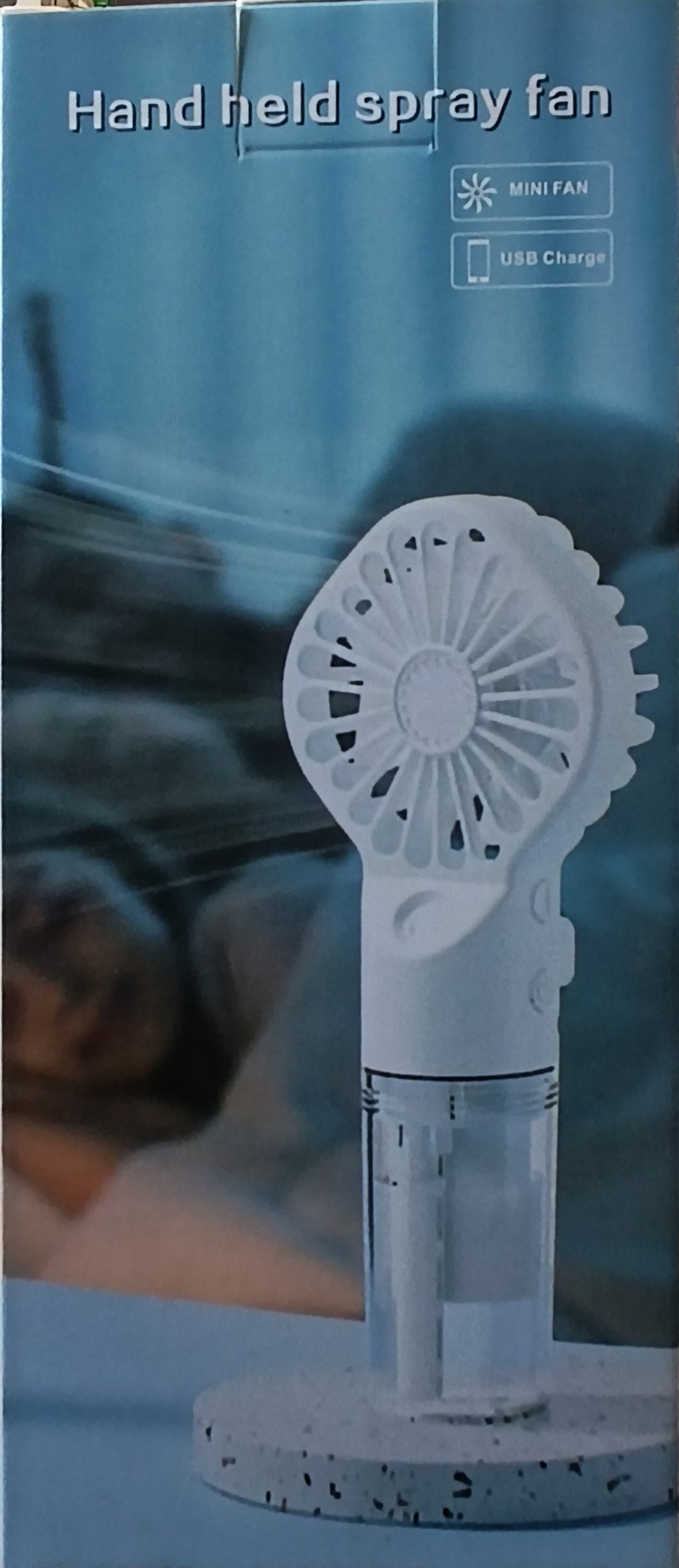 Handheld Rechargeable USB Spray Fan