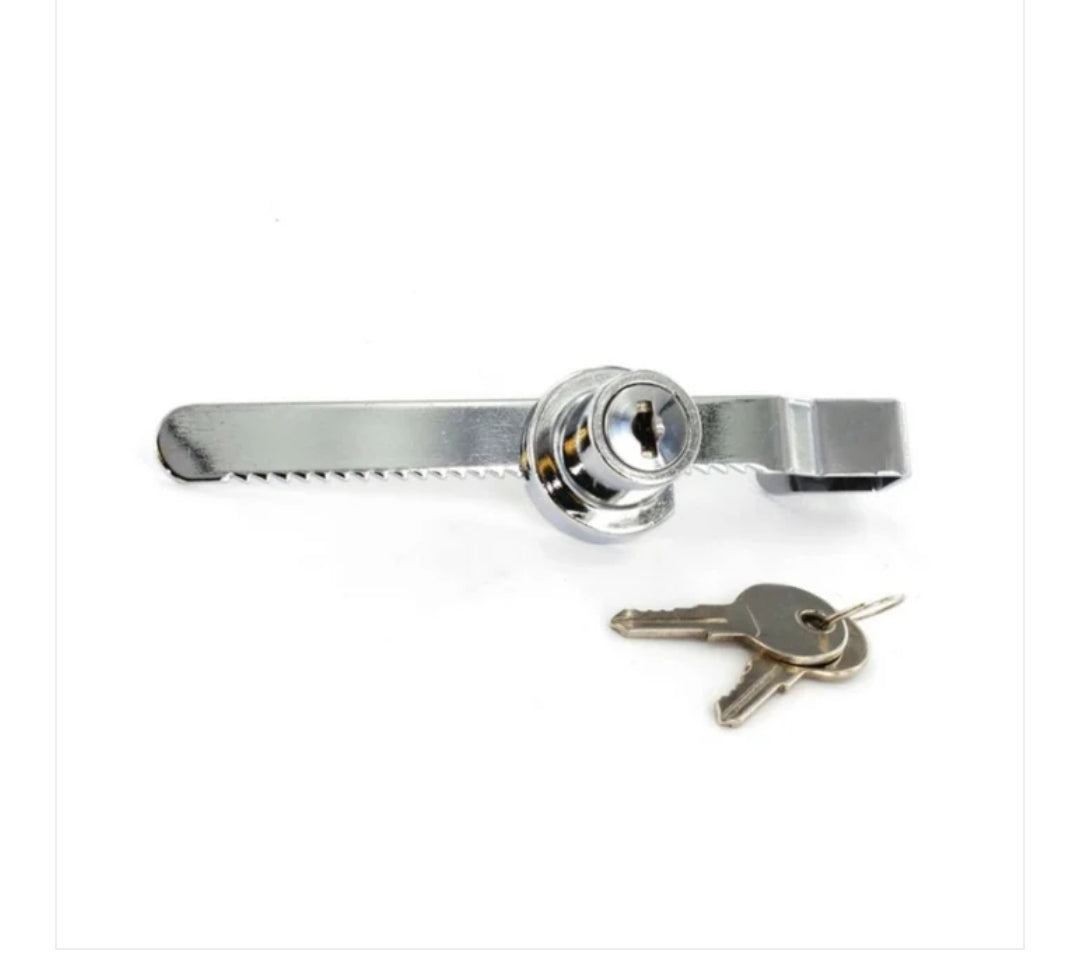 Securit Sliding Glass Door Lock - Chrome Plated
