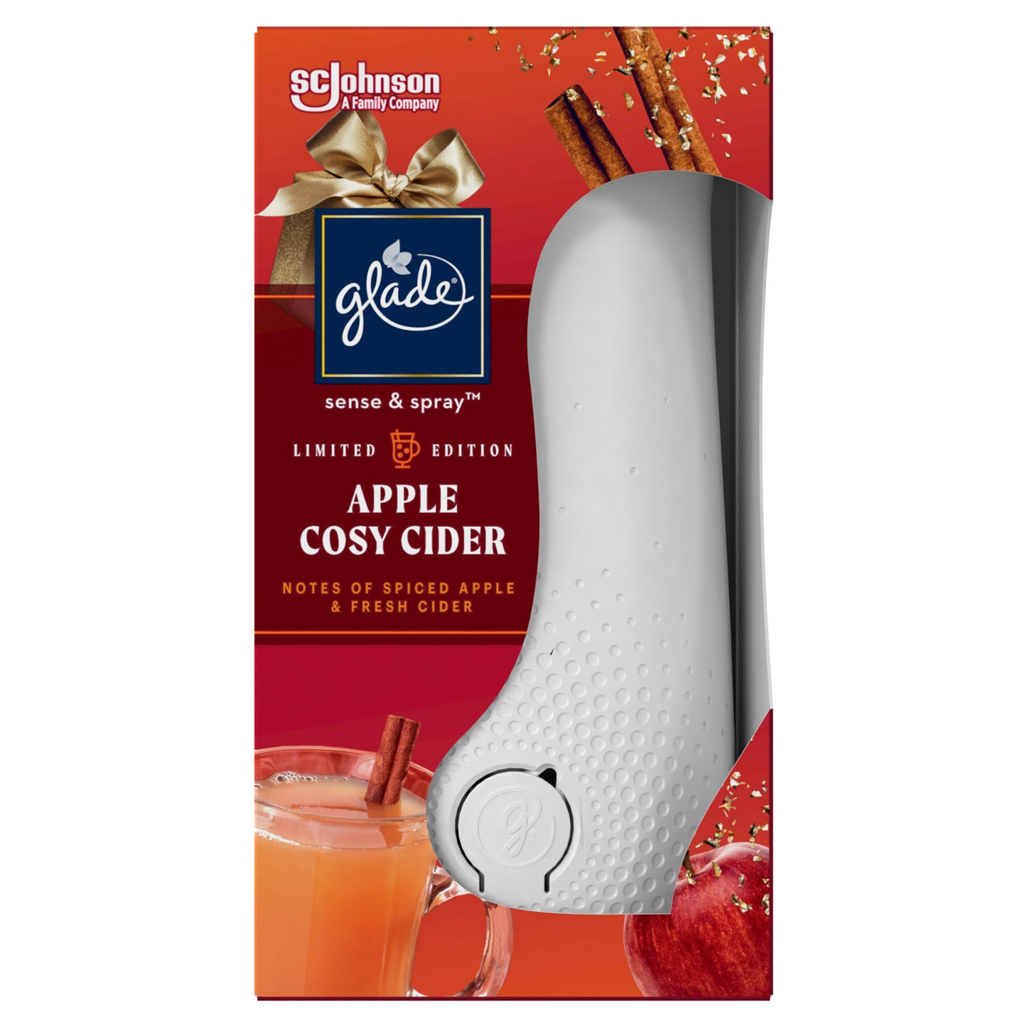 GLADE SENSE & SPRAY UNIT APPLE COSY CIDER