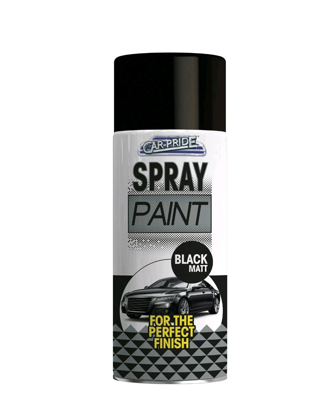 Peinture en aérosol noir mat Car Pride 400 ml