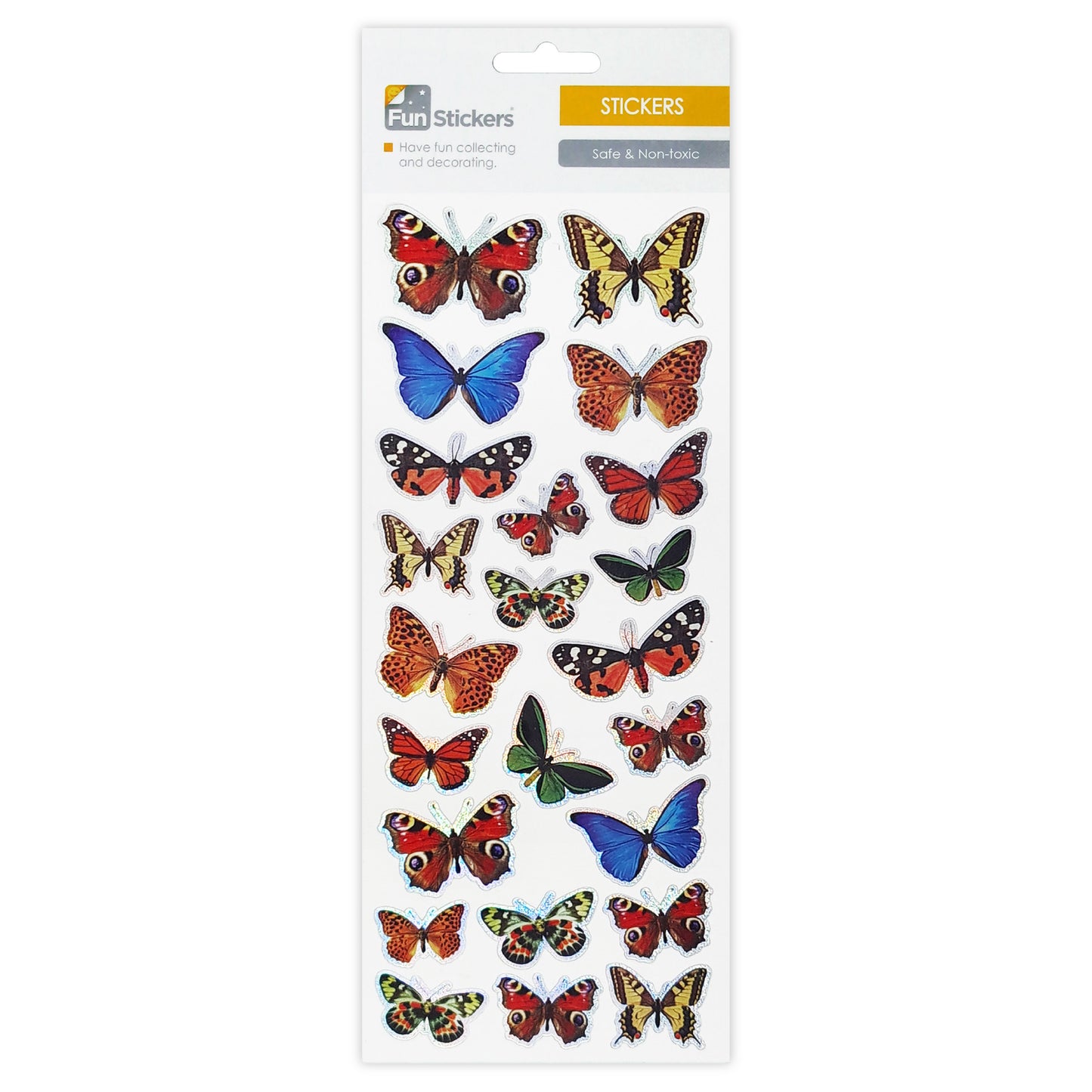 Stickers amusants 2341 Papillons