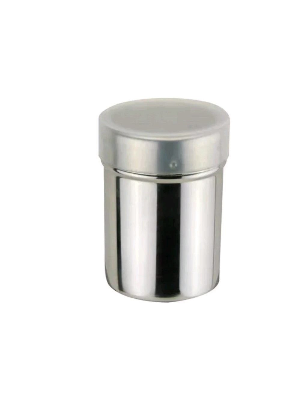 APOLLO STAINLESS STEEL CHOCOLATE SHAKER WITH LID.