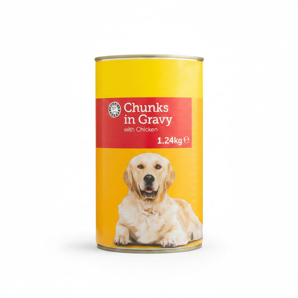 Euro Shopper Chunks in Gravy with Chicken 1.24kg