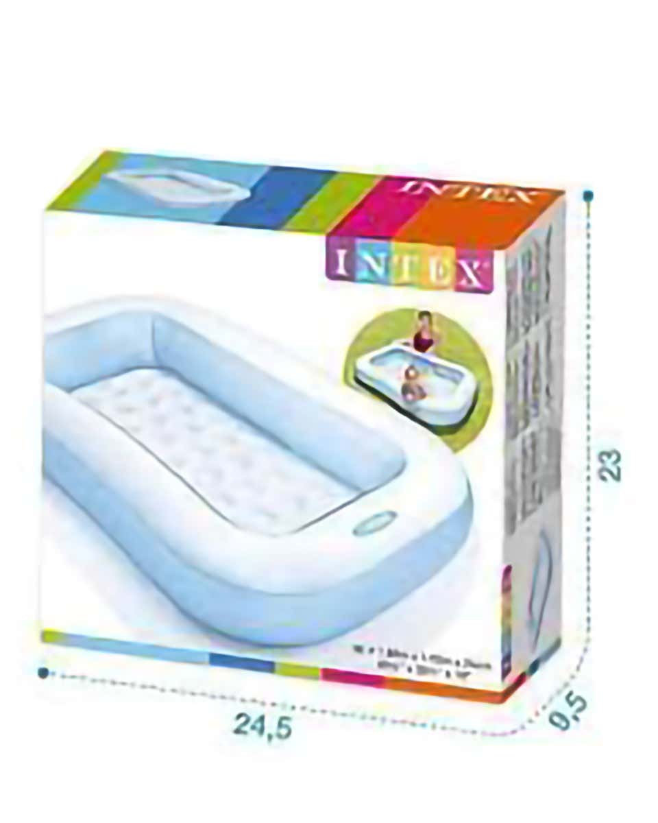 Intex Inflatable Paddling pool 21.66m x 1.00m x 25cm
65 X 39 x 10in