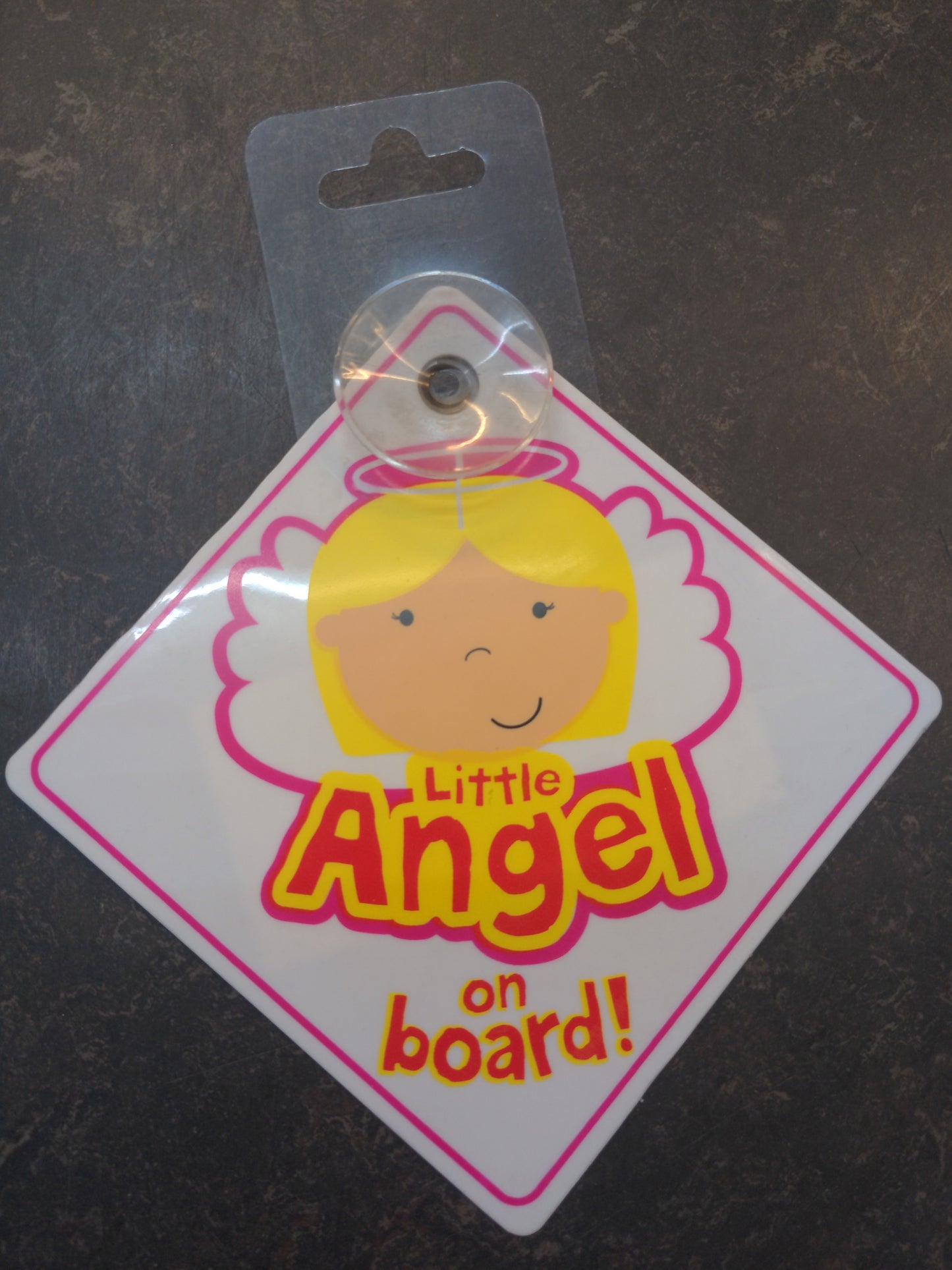 Bébé Ange à Bord Panneau Voiture