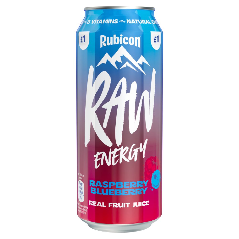 Rubicon Raw Energy Framboise & Myrtille 500ml