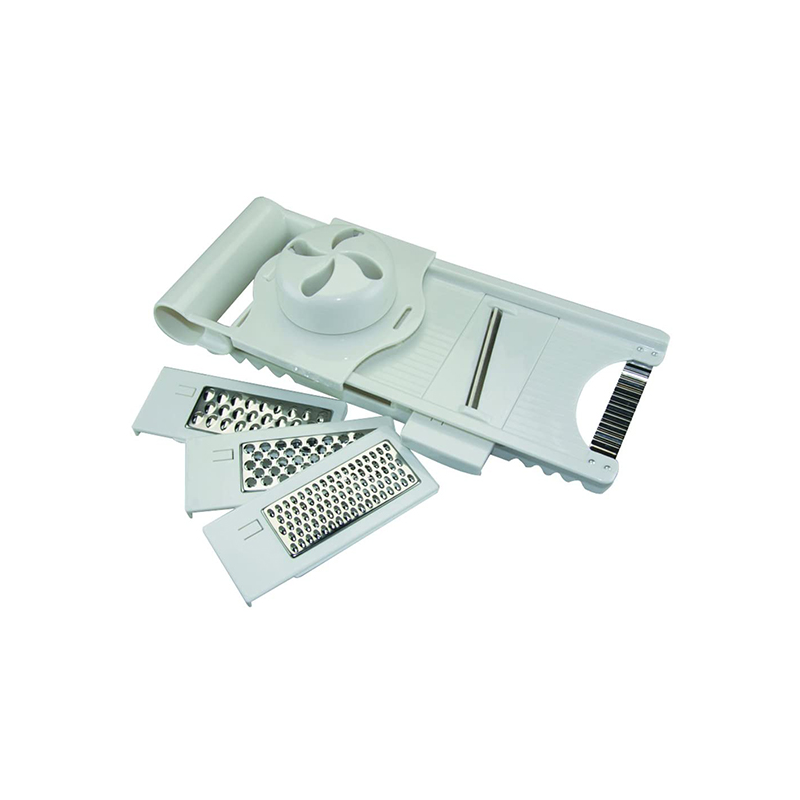Râpe multi-usage APOLLO pour légumes, coupe-salade, hachoir, kit en acier inoxydable