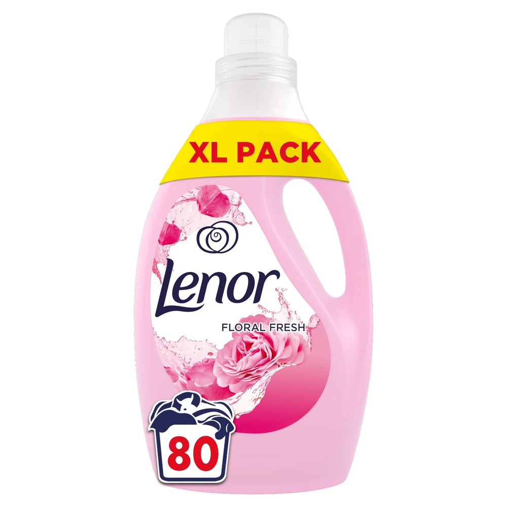 Adoucissant Lenor Fraîcheur Florale 80 lavages 2,64 L