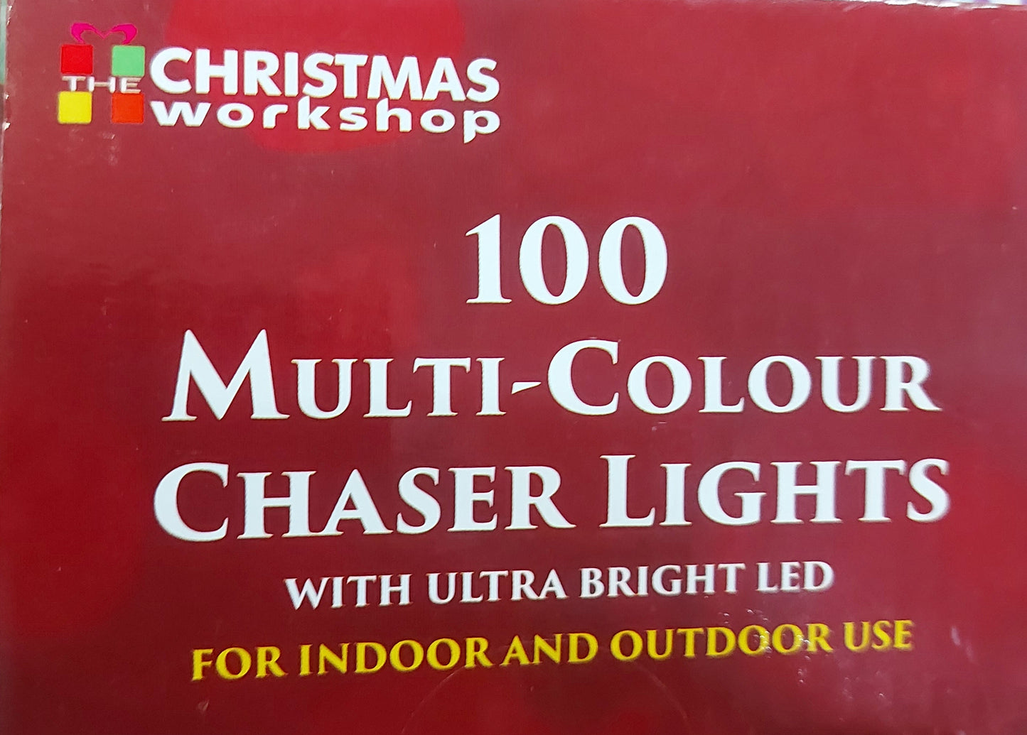 Christmas Workshop Multi Colour Chaser Light 100
