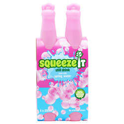 Squeezeit Bouteilles de Chewing-gum 4x200ml
