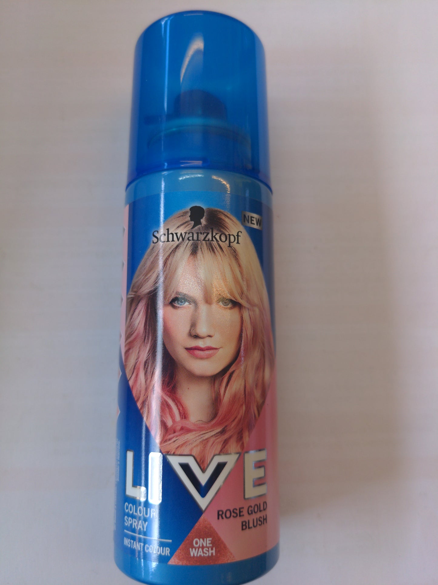 Live Hair Instant Hair Color Spray Rose Gold Blush
