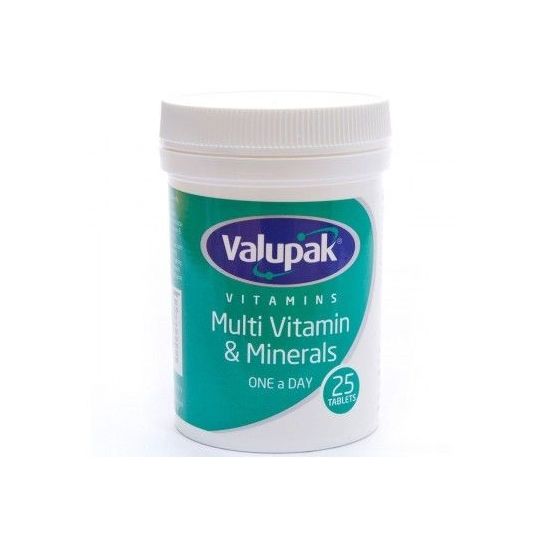 Valupak Multivitamin & Minerals OAD Tablets 25's VP354