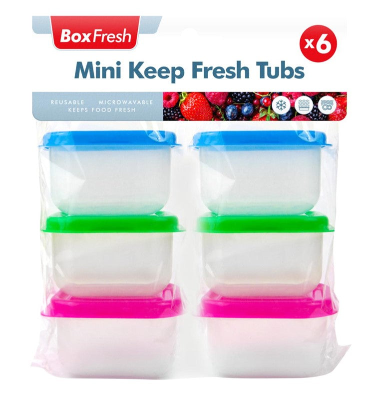 Box Fresh Mini Storage Boxes 6pk