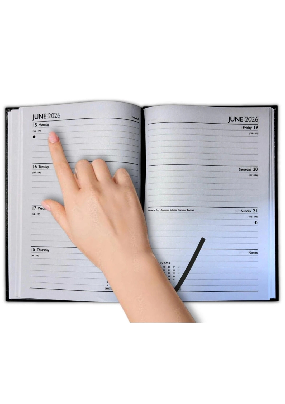 Tallon 2026 A4 Week To View Diary Commercial