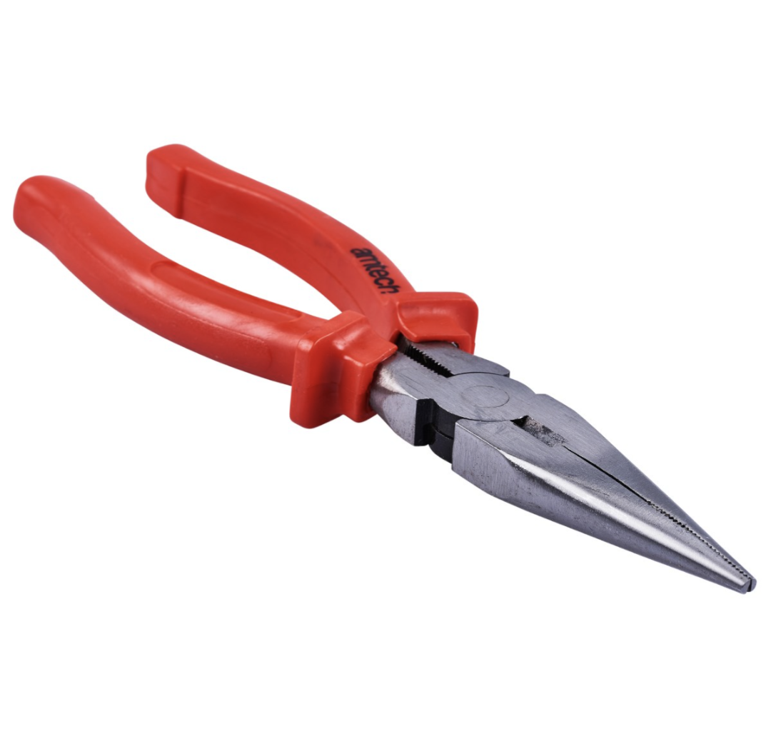 Amtech 200mm (8") Superior long nose pliers