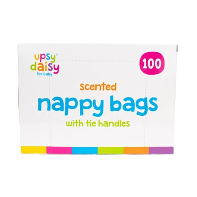 Sacs à couches parfumés Upsy Daisy, paquet de 100