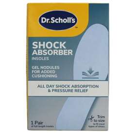 Scholl Shock Reducer Everyday Insoles - One Pair