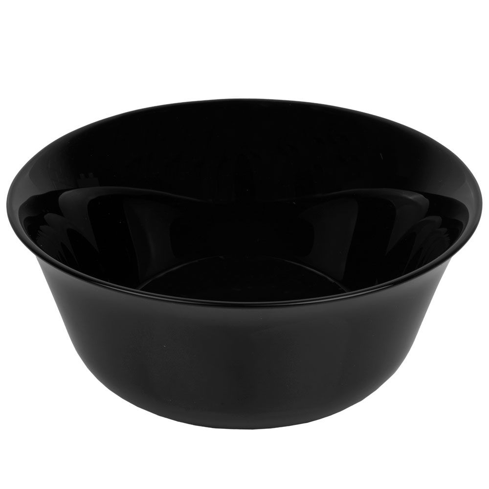 Luminarc 12 cm Carine Glass Salad Bowl, Black