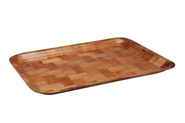 1919 - Woven wood Tray 36x24cm