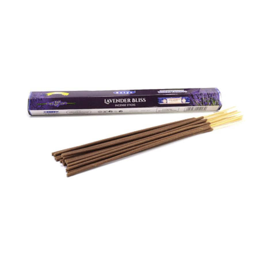 LAVENDER BLISS, Satya (Incense LAVENDER BLISS, Satya), hexagon, 20 sticks.
