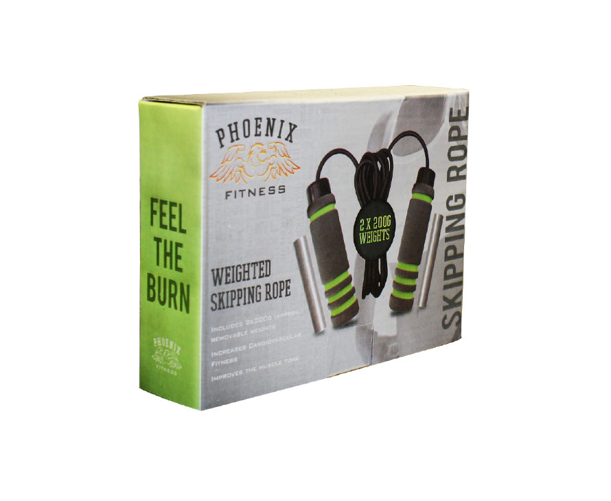 PHOENIX FITNESS WEIGHTED SKIPPING ROPE