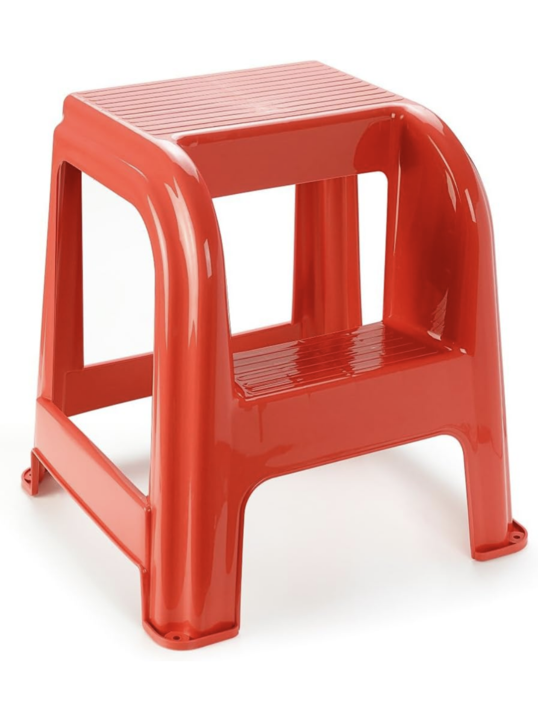 ALBERO 2 MARCHES GRAND TABOURET ROUGE