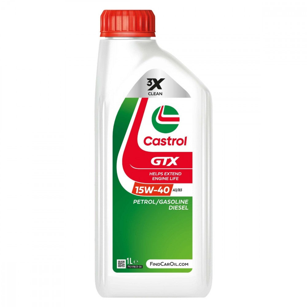 Huile Moteur Castrol Gtx 15W-40 A3/B3 1L