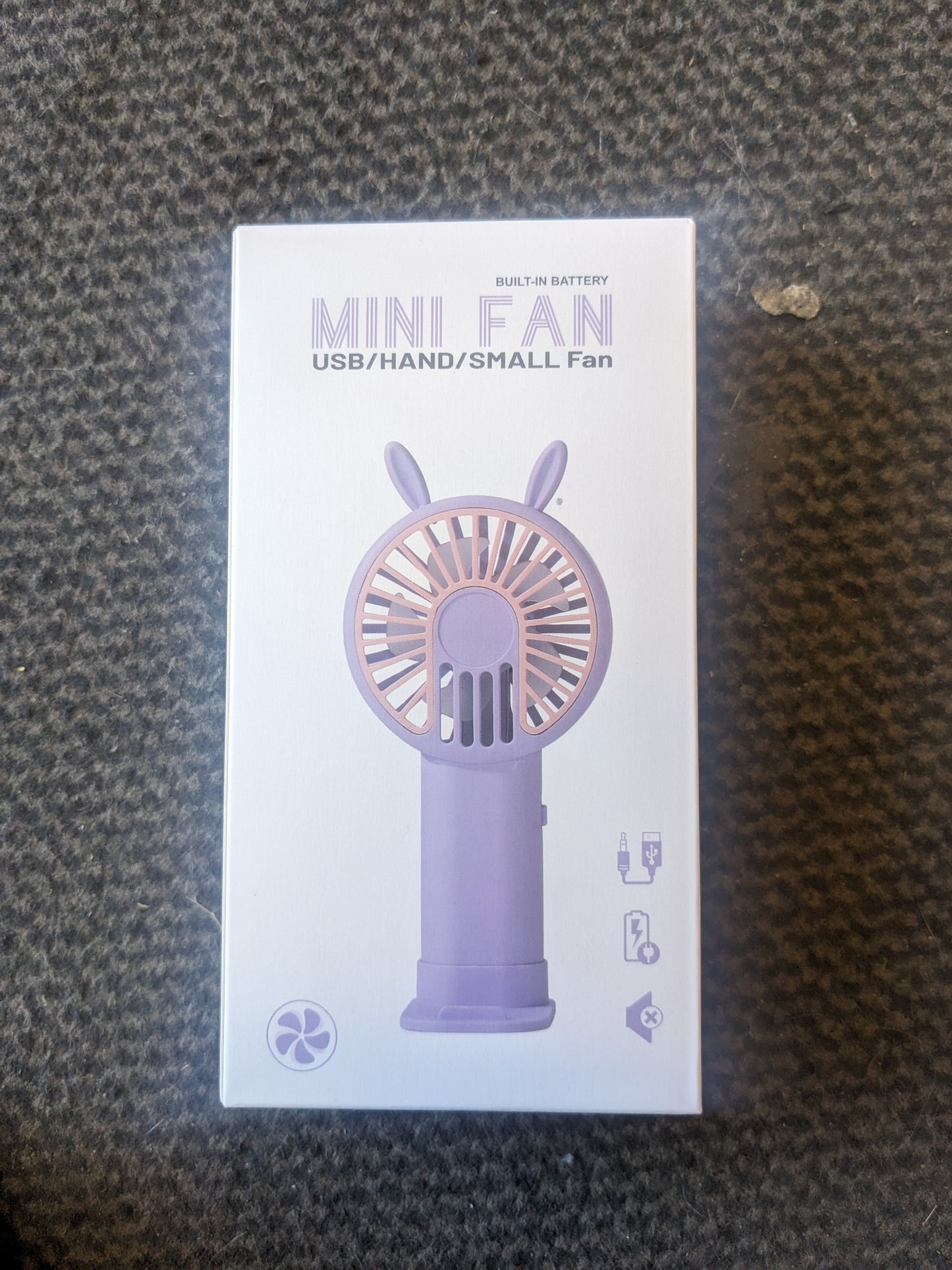 Mini Fan USB Rechargeable Handheld Fan