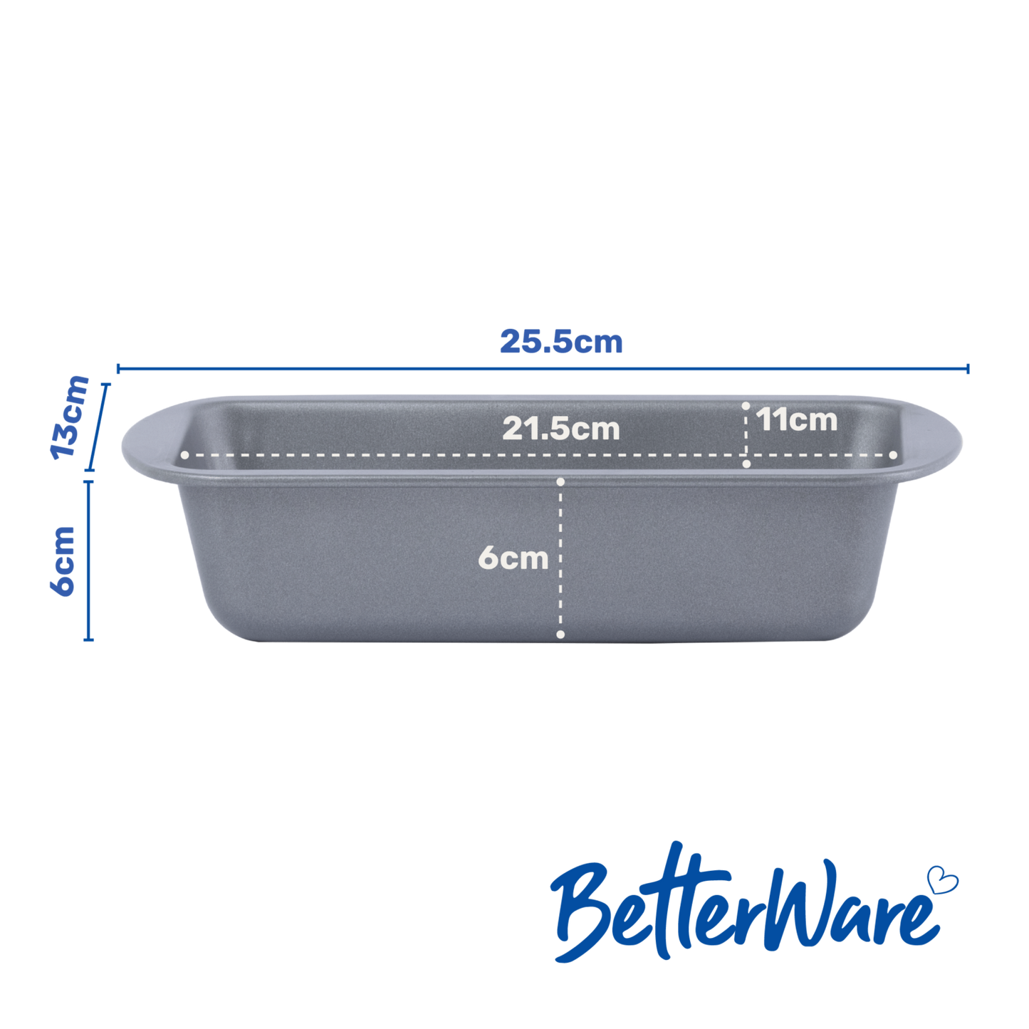 Betterware Essentials 0.29 2lb Loaf Tin