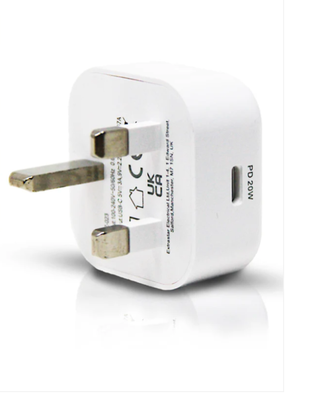 Chargeur secteur USB-C ExtraStar blanc (DAZ-023)